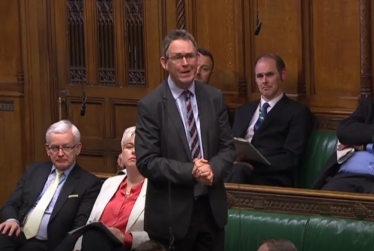 Paul raising the issue in the House of Commons